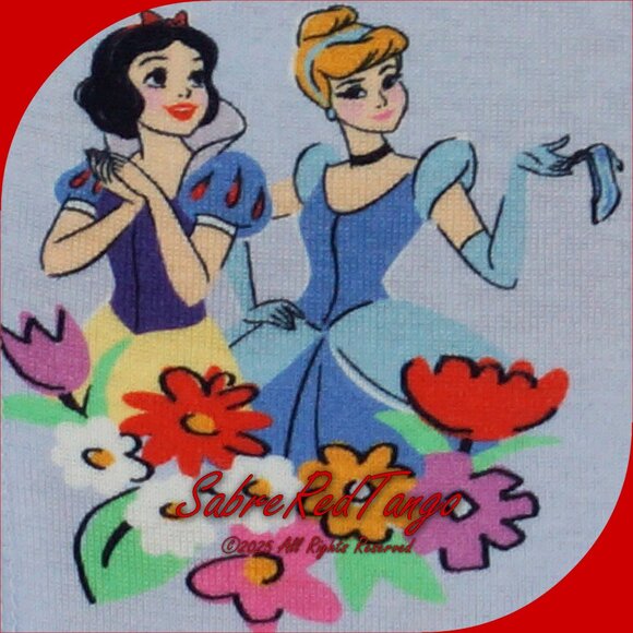 NWT Hanna Andersson Disney Princess Organic Short Johns Pajamas Multi 130 8 - Picture 5 of 7